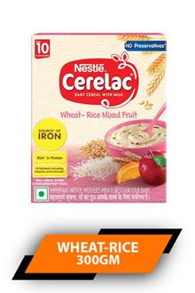 Cerelac 3 Wheat Rice Mix Fruit 300gm